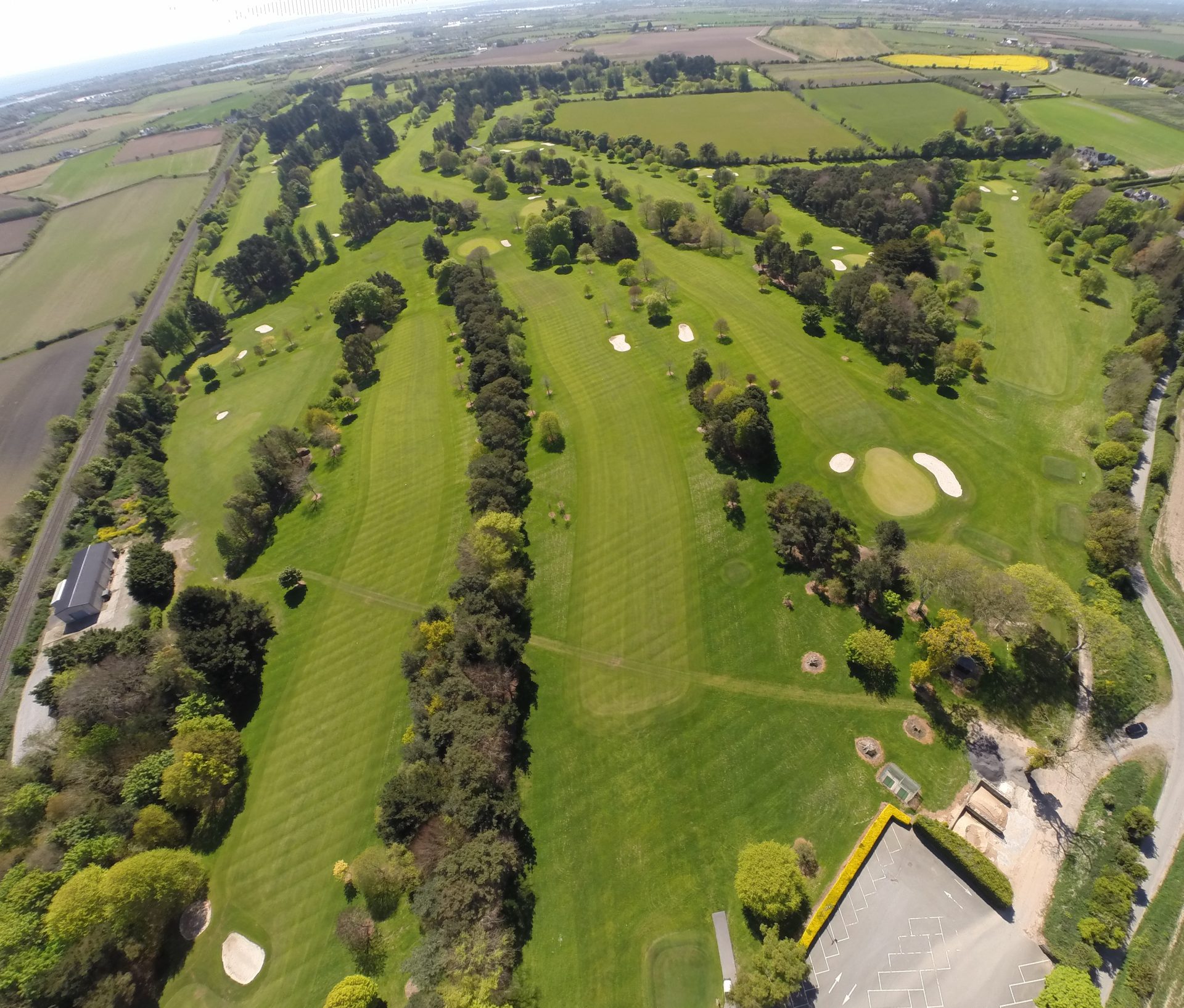 Some Superb Aerial views of the Golf Course