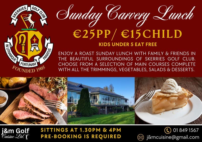 Carvery at Skerries Golf Club